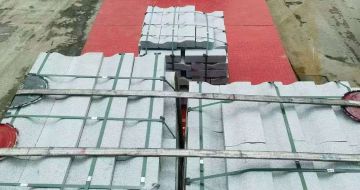 贵港 芝麻白仿形加直形路沿石出货日常