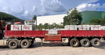 贵港 芝麻灰花岗岩地铺石出货日常