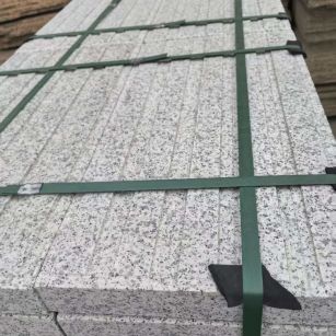 贵港 白麻花岗岩直行盲道石，盲条，地铺石