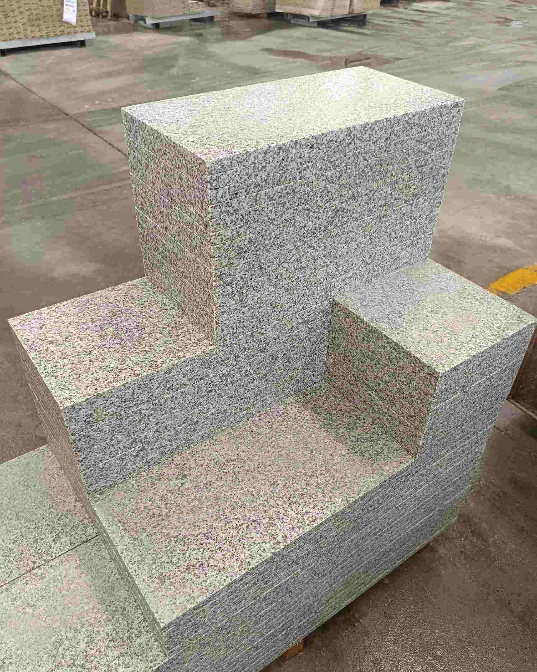 贵港 白麻花岗岩荔枝面地铺石