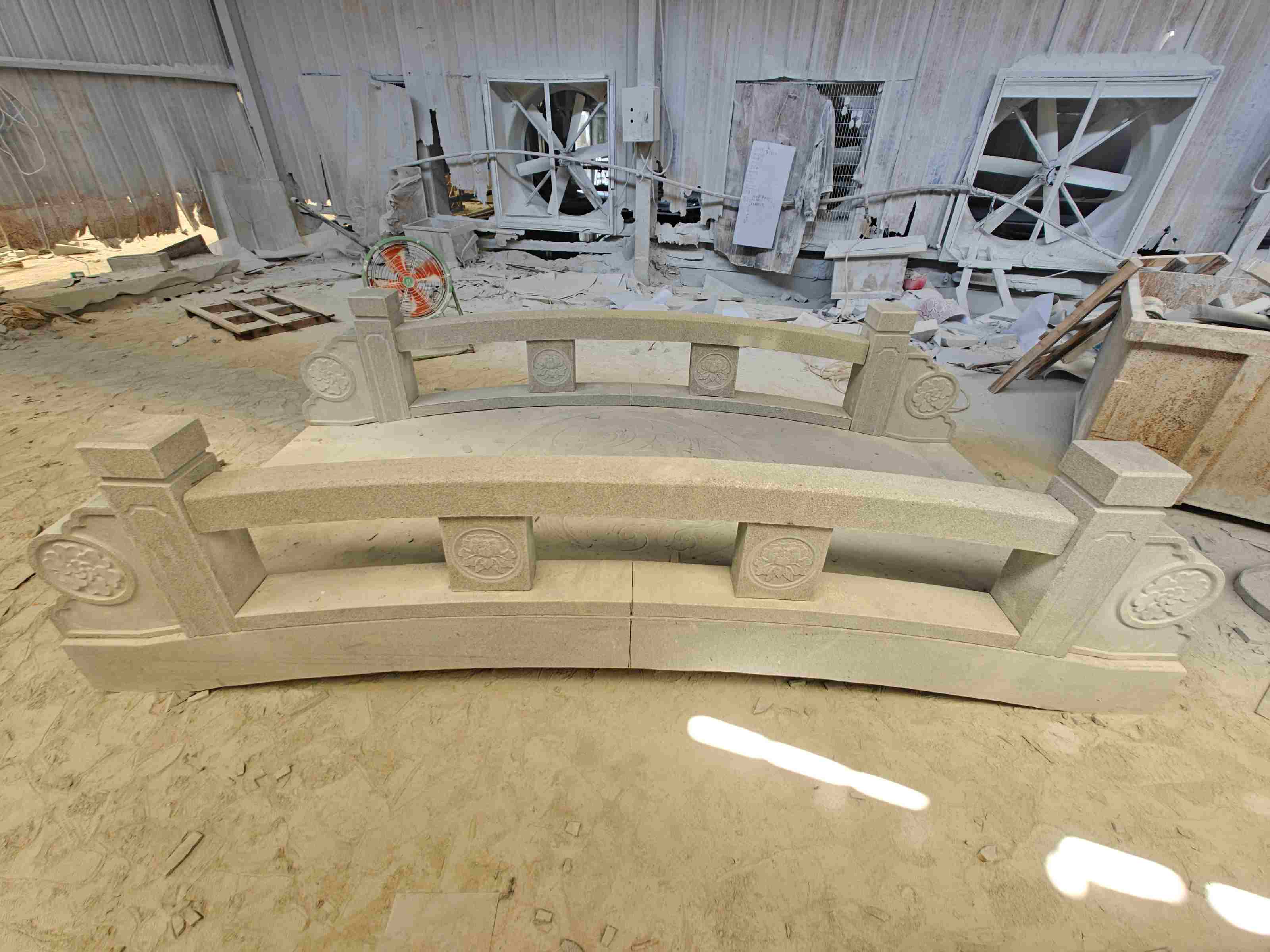 贵港 芝麻灰花岗岩异形加工-拱桥，石桥