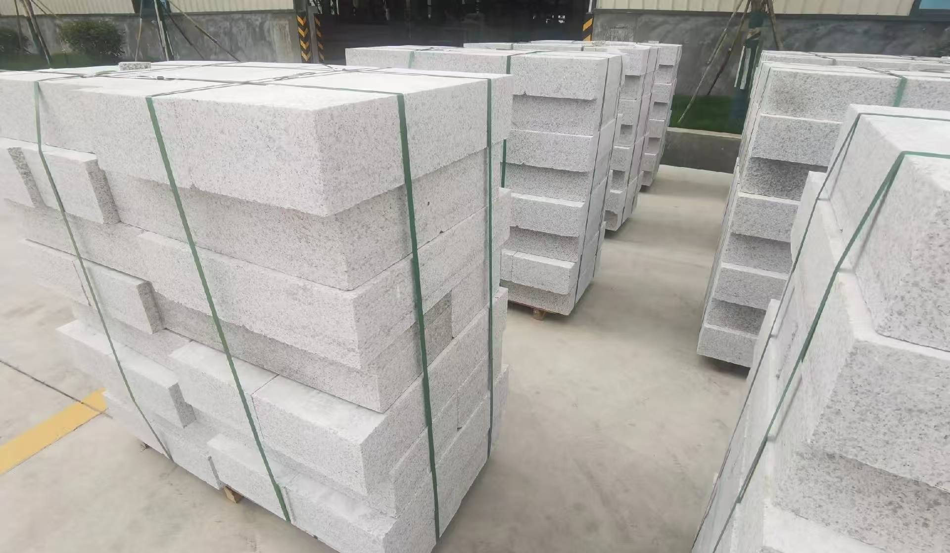 贵港 白麻花岗岩路沿石，立缘石，平缘石，路牙石，道牙石，马路牙子等