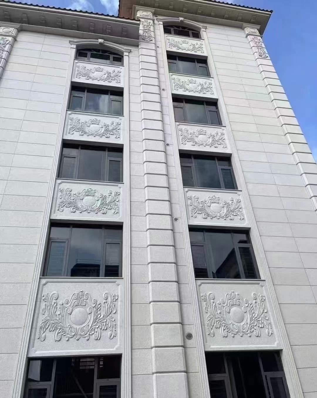 贵港 白麻荔枝面花岗岩别墅外墙干挂